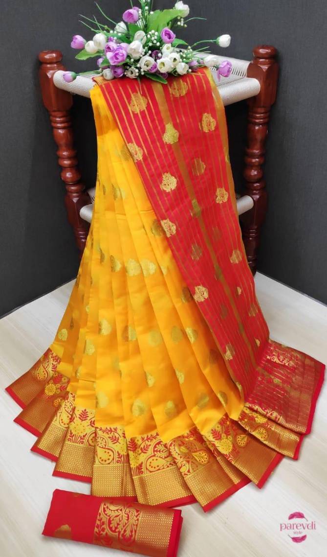 Maahi 20 Fancy Party Wear Banarasi Silk Designer Saree Collection
