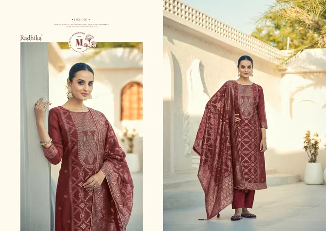 Banarasi Adha Vol 2 By Radhika Azara Cotton Dress Material Wholesale Online