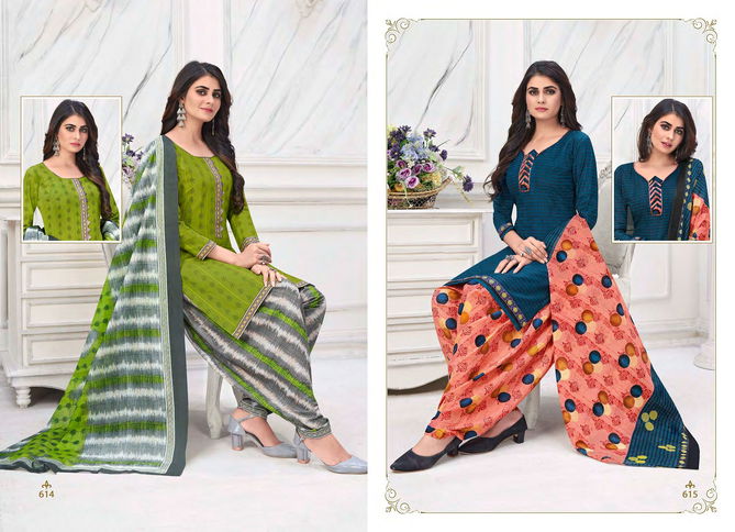 Pragya Patiyala Special 6 Casual Wear Cotton Printed Dress Material Collection
