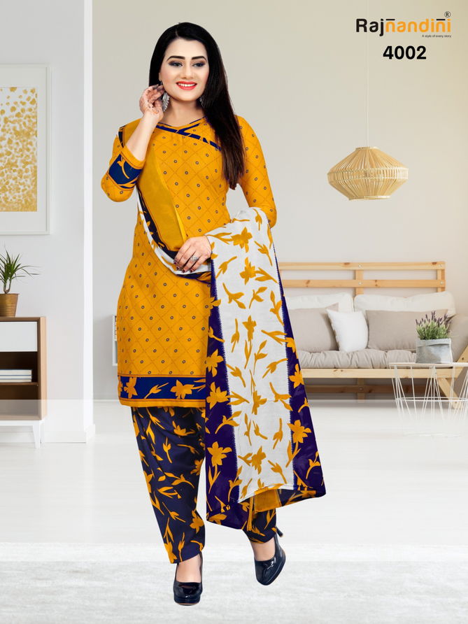 Rajnandini Daily Wear Printed Cotton Dress Material 