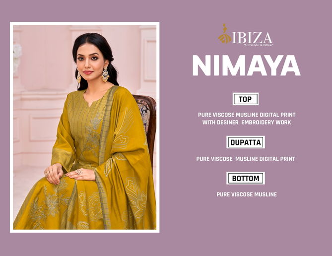 Nimaya By Ibiza Digital Printed Salwar Kameez Wholesale Shop In Surat