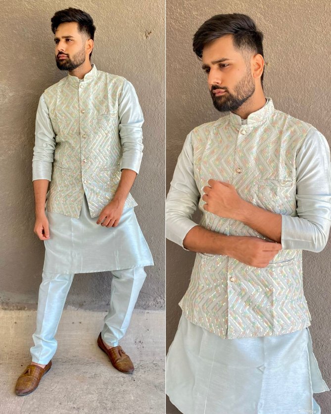 Kurta Pajama Modi - Manyavar Modi Jacket Kurta Pajama Catalog The ...