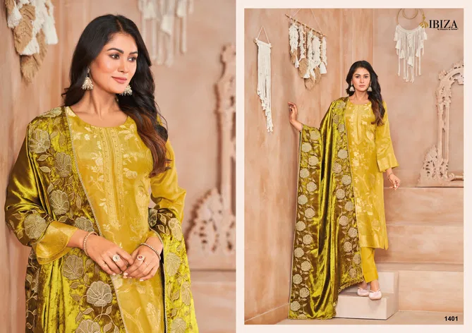 Sadgi Vol 2 By Ibiza Gaji Silk Jacquard Dress Material Orders In India