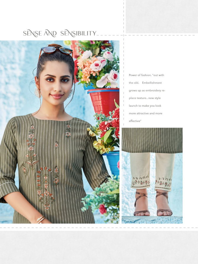 Syasii Fashion Glamour Latest Fancy Designer Viscose Rayon Kurti With Bottom Collection
