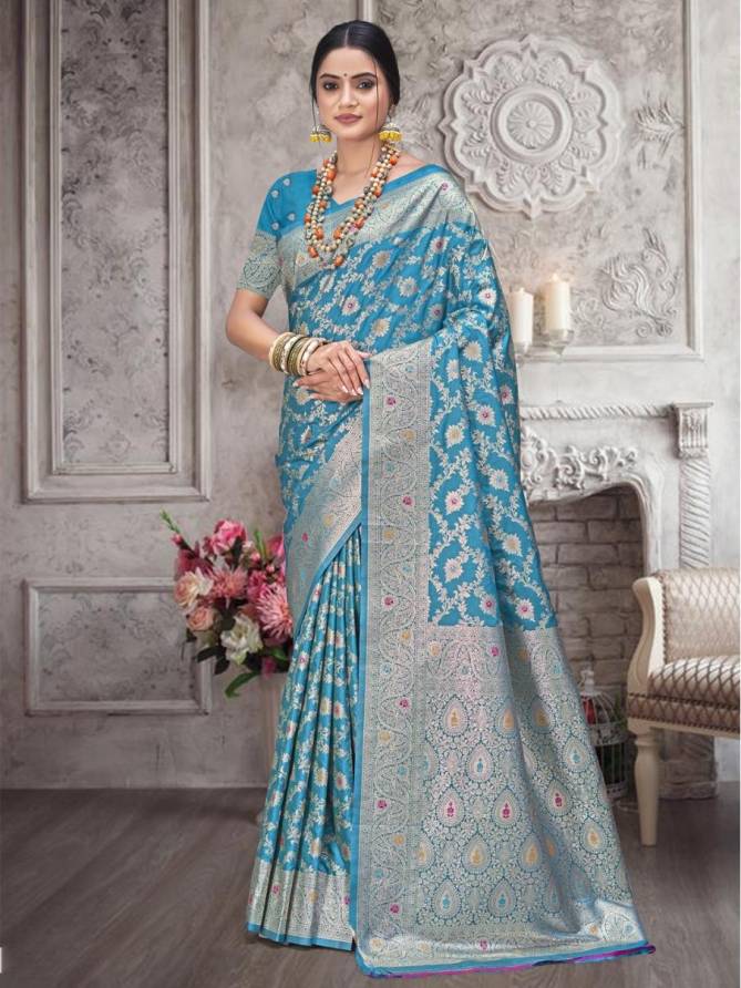 Rajtilak By Bunawat Silk Wedding Saree Suppliers In India