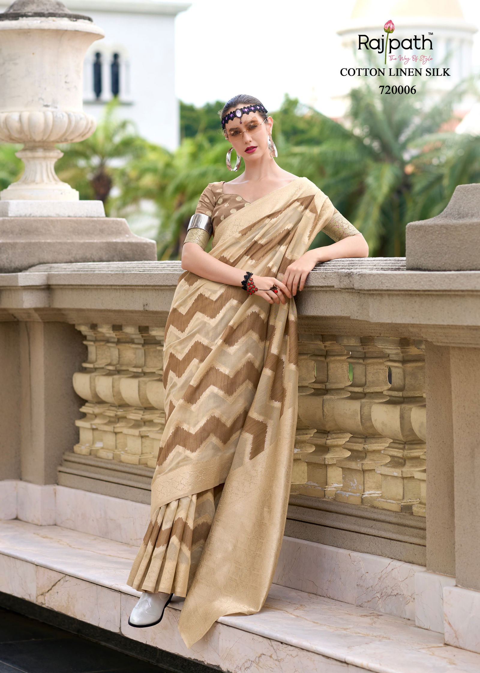 Renault Silk By Rajpath Cotton Linen Silk Saree Suppliers In India