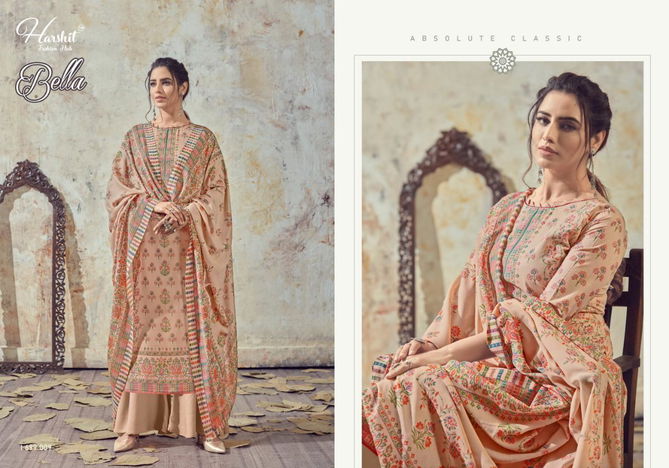 Harshit Bella Latest Fancy Designer Casual Wear Cotton Digital Printed Designer Dress Material Collection
