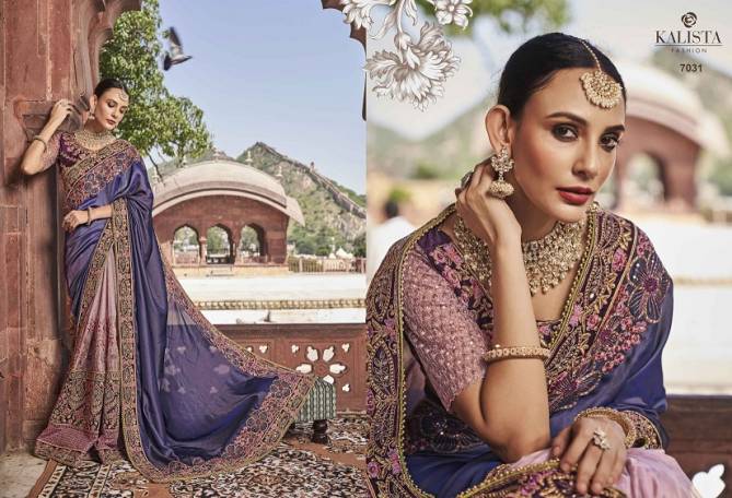 Kalista Khwaab Vol 22 Wedding Wear Designer Silk Saree Catalog