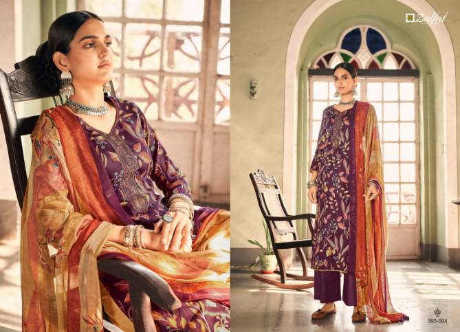 Zulfat Pankhudi Latest Fancy Casual Wear Designer Jam Cotton Dress Material