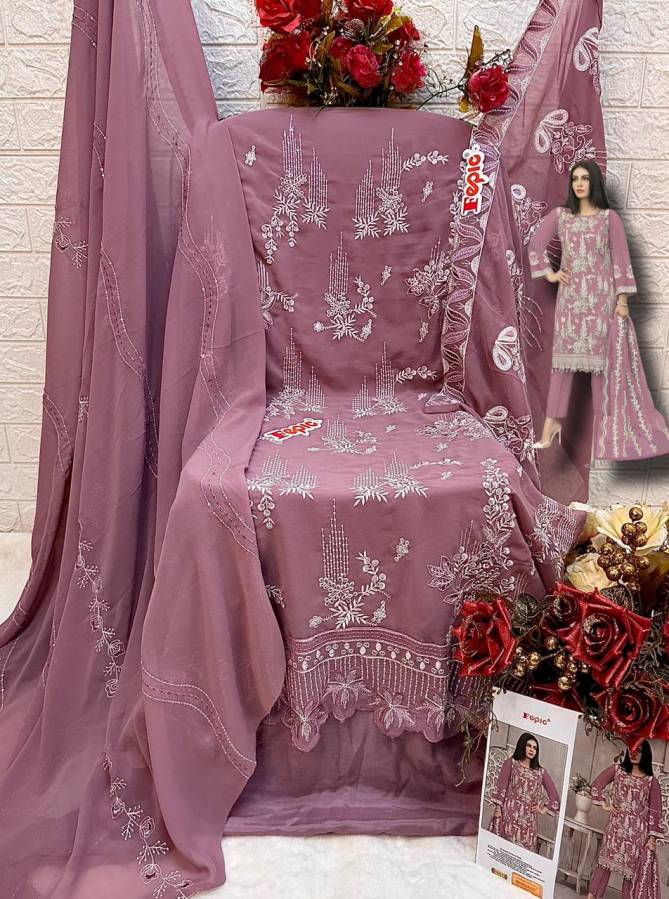 Rosemeen By Fepic Georgette Pakistani Suits Catalog