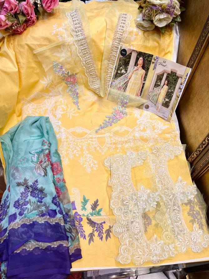 Mehboob Tex Mariab M Print 1 Fancy Casual Wear Karachi Cotton Printed Dress Material Collection