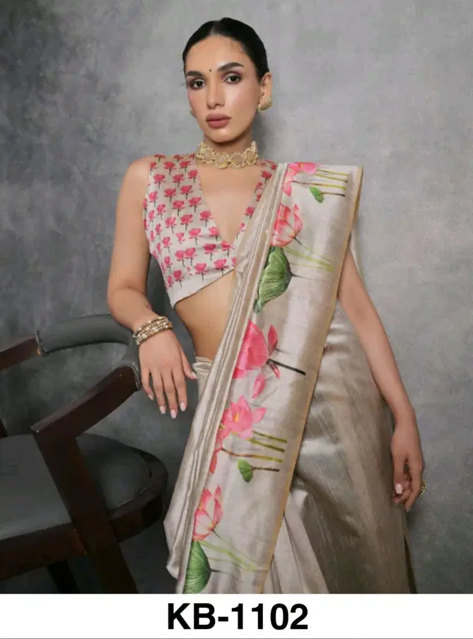 Kamal Bagh By Rajyog Tusser Silk Saree Wholesalers In Delhi