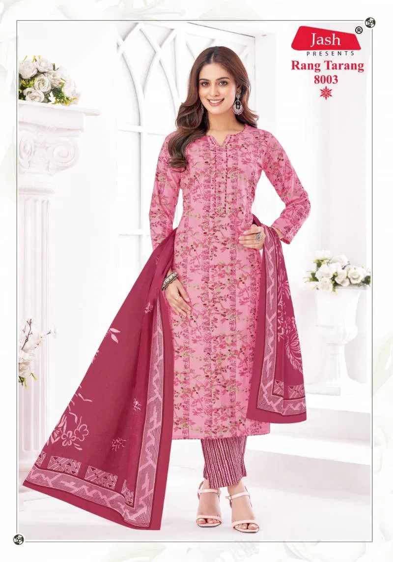 Rang Tarang Vol 8 By Cotton Printed Dress Material Wholesale Shop In Surat