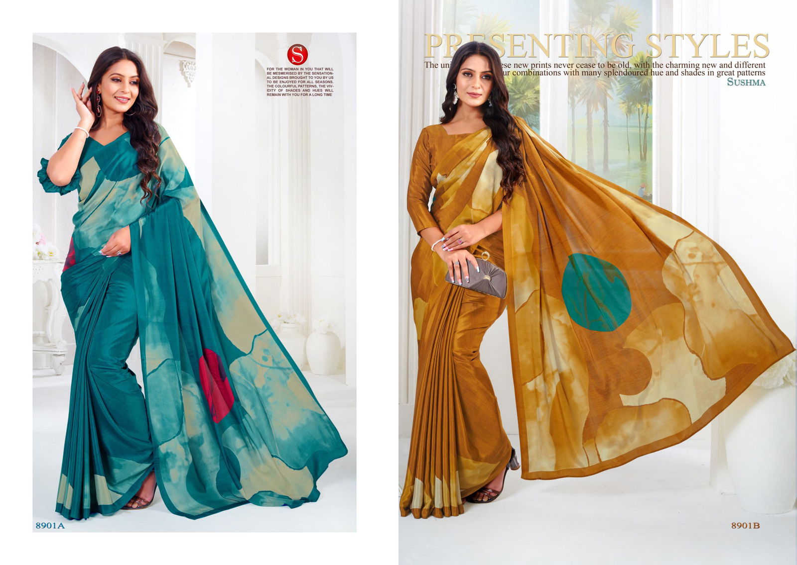 Artful By Sushma Printed Crape Daily Wear Saree Orders In India