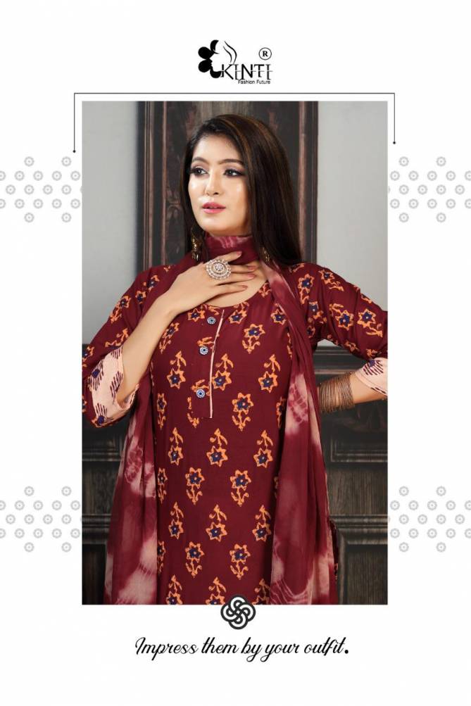 Kinti Starlight Latest Fancy Designer Casual Regular Wear Cotton Readymade Salwar Suit Collecyion Collection
