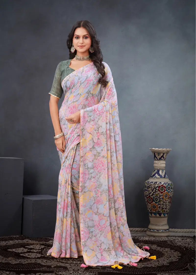 Dena By Stavan Daily Wear Fancy Saree Suppliers In India