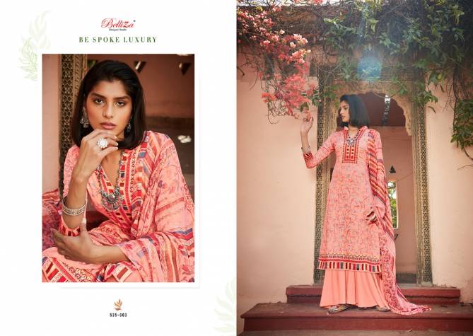 Belliza Swara 2 Designer Ethnic Wear Pure Original Heavy Jam Cotton Digital Print Dress Material Collection
