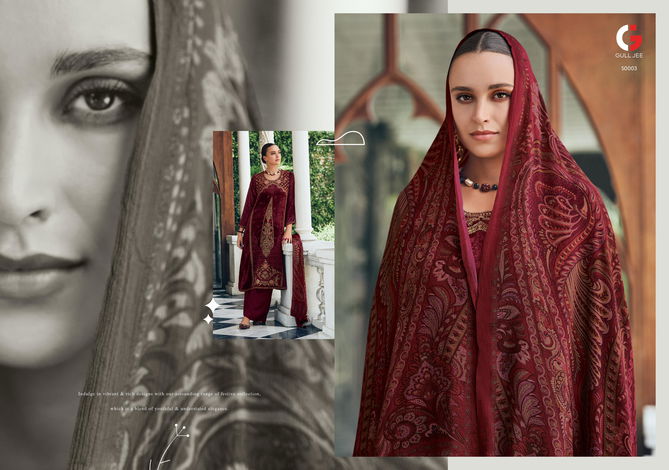 Alfaz By Gull Jee Winter Wear Viscose Velvet Salwar Kameez Wholesale Online