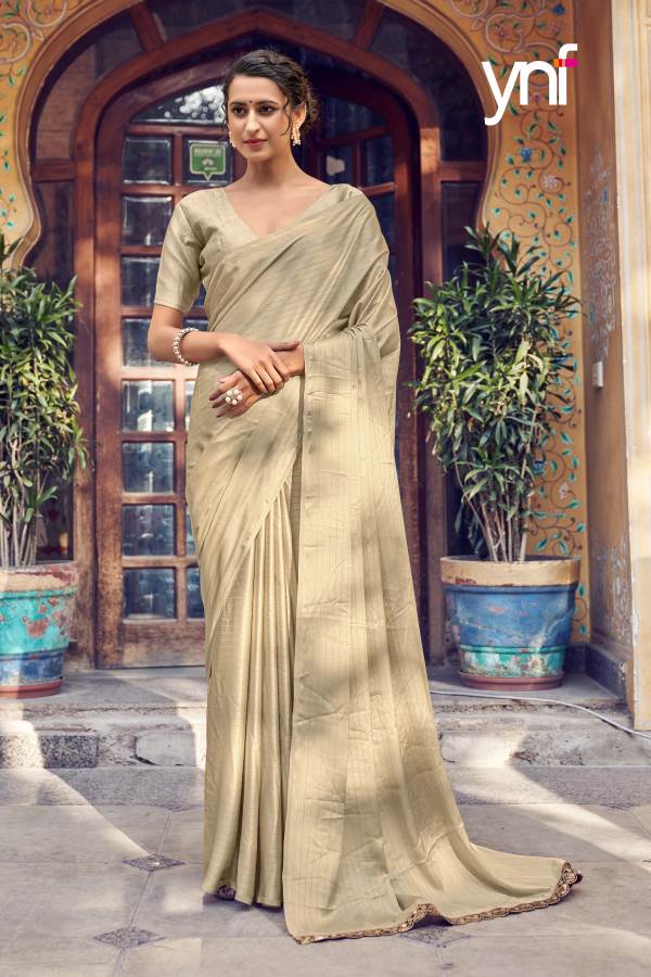 Ynf Pastel Latest Party Wear Satin Stylish Saree Collection