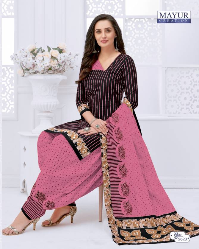 Mayur Khushi 56 Latest fancy Designer Regular Casual Wear Pure Cotton Dress Material Collection
