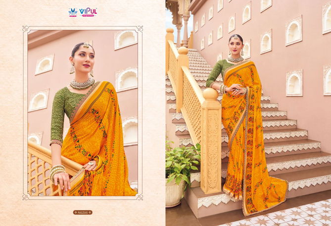 Jeevan Sathi Vol 2 By Vipul Georgette Daily Wear Sarees Orders In India