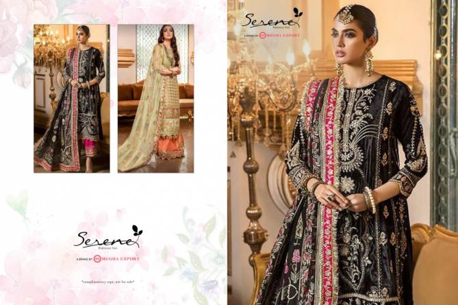 Serene Azalea 1103 Series Latest Festive Wear Pure Georgette And Embroidery Work Pakistani Salwar Suits Collection