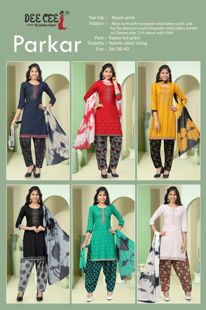 Parkar By Deecee Kids Girl Wear Kurti With Bottom Dupatta Exporters In India