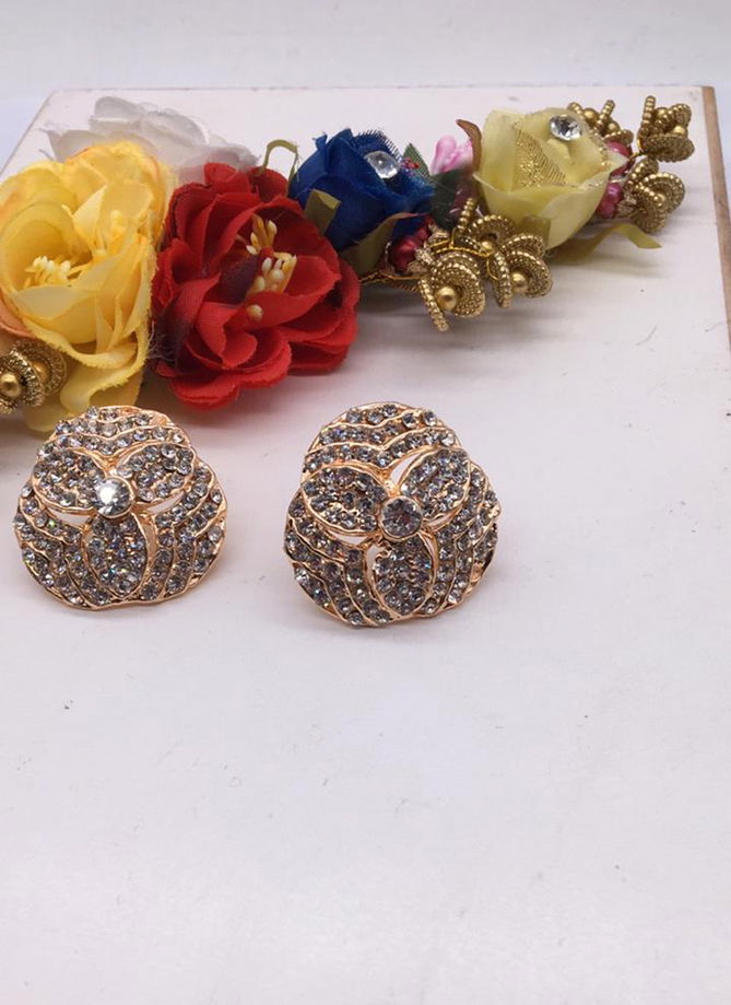 Latest Designer Party Wear Diamond Earring Collection 