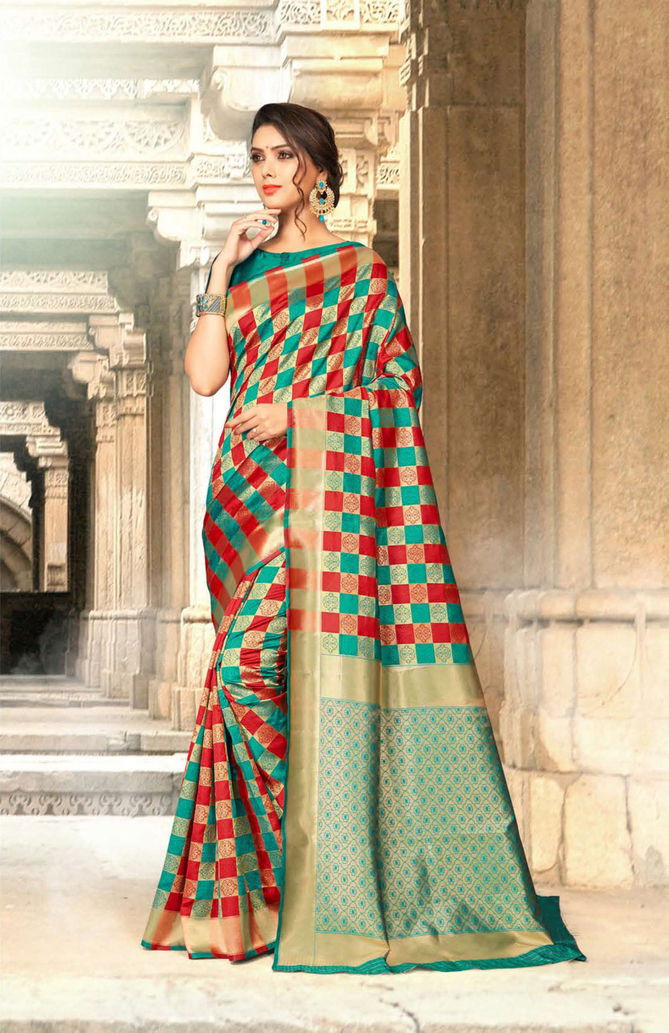 Sangam Unnati Fancy Casual Wear Silk Latest Design Sarees Collection