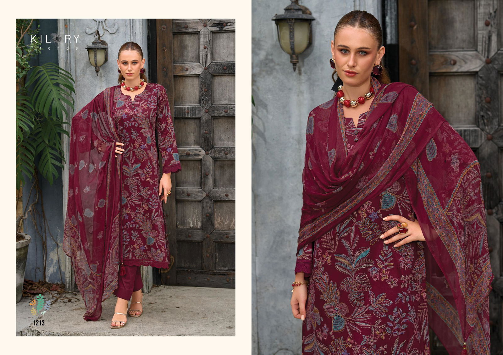 Ibadat By Kilory Jam Cotton Printed Salwar Kameez Wholesalers In Delhi