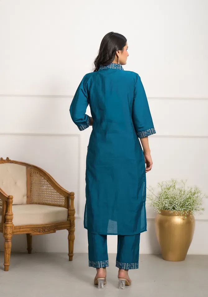 Nisha By An Bazaar Viscose Kurti With Bottom Dupatta Wholesale Online