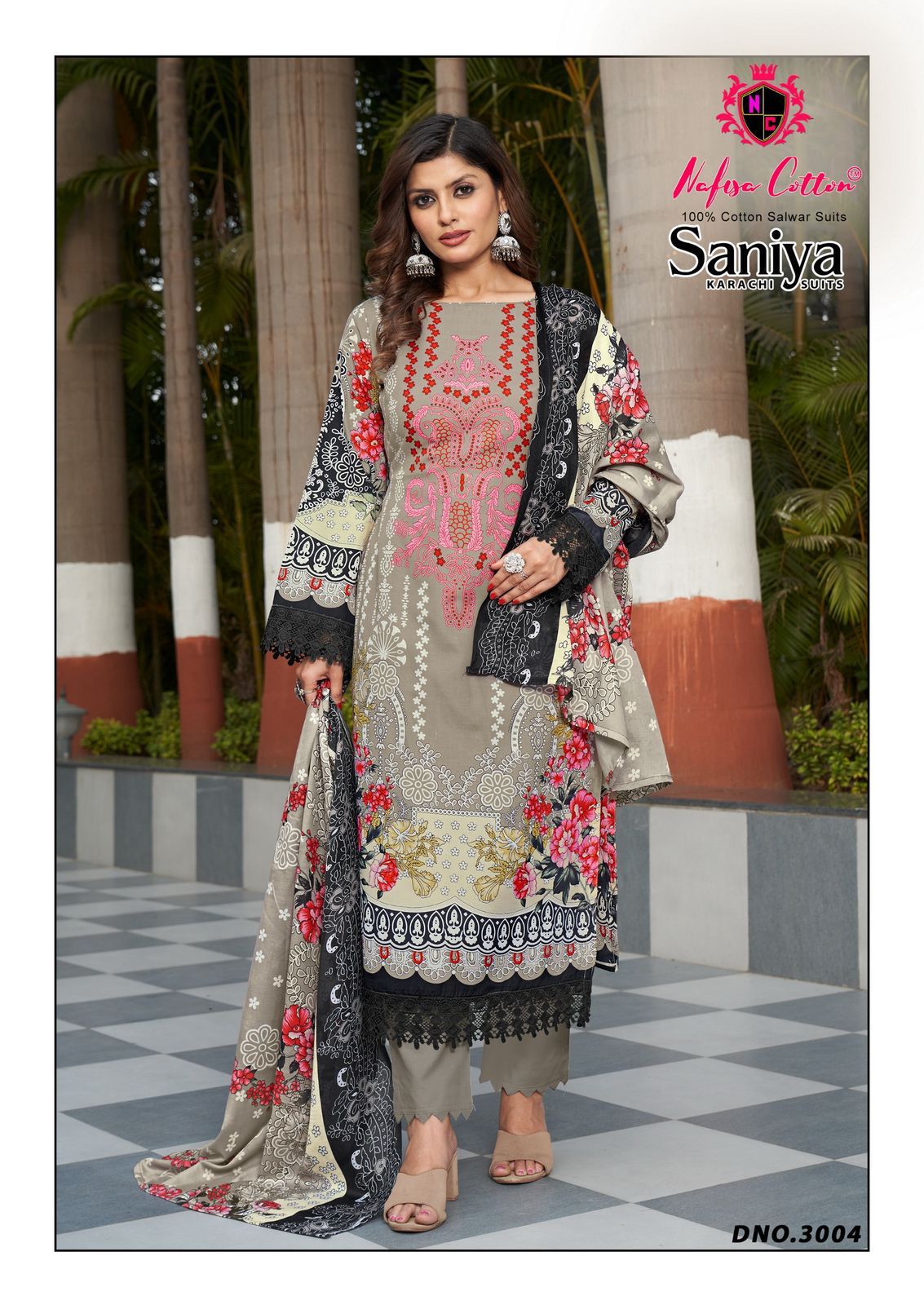 Saniya Vol 3 by Nafisa Cotton Digital Printed Dress Material Collection