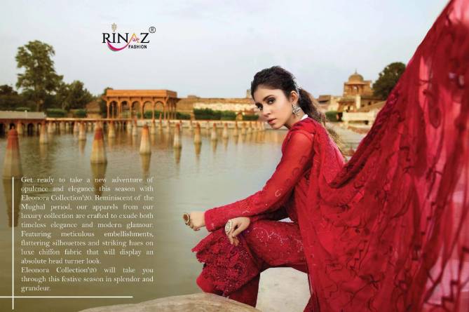 Rinaz Eleonora Collection 20 Exclusive Heavy Designer Pakistani Suit Collection 