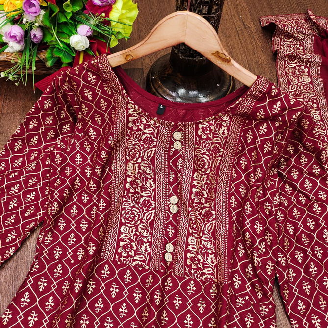 Fg Rayon Cotton Kurti With Bottom Dupatta Wholesalers In Delhi