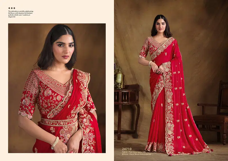 Tarini 24710 By Mahotsav Designer Party Wear Saree Wholesale Online