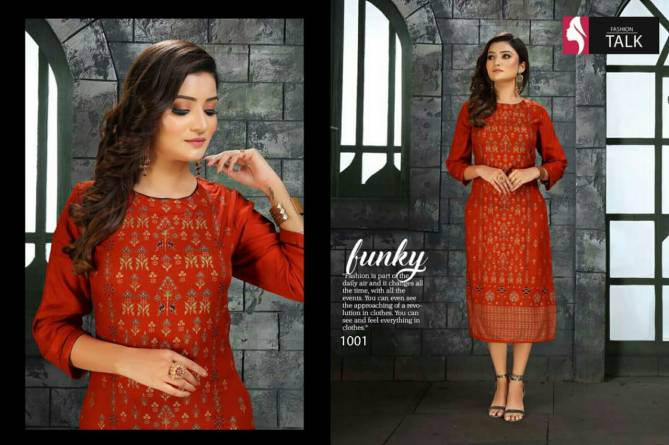 Ft Play 2 Latest Fancy Regular Casual Wear Rayon Printed Designer Kurtis Collection
