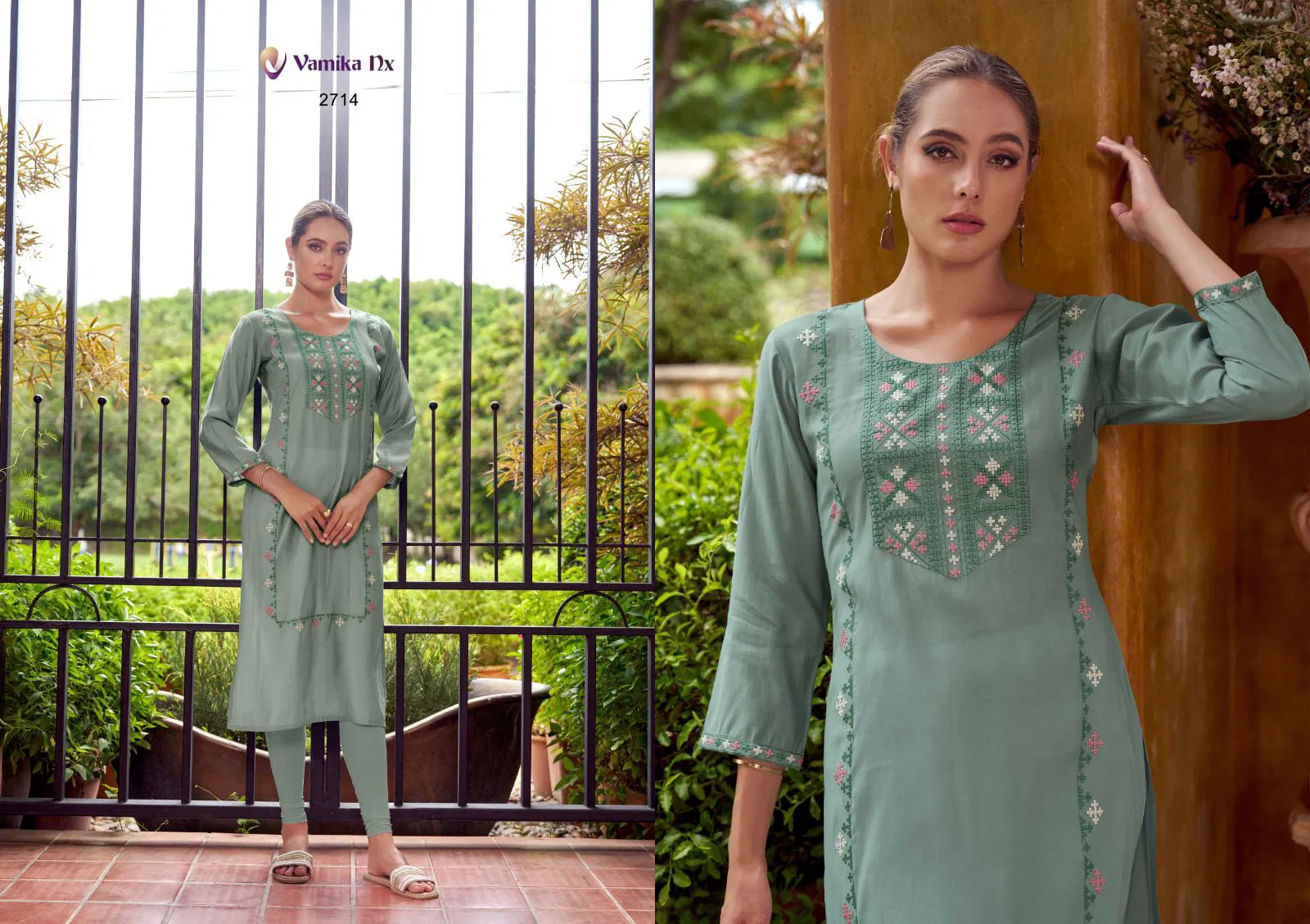 Melody By Vamika Nx Wholesale Kurti With Bottom Suppliers In India