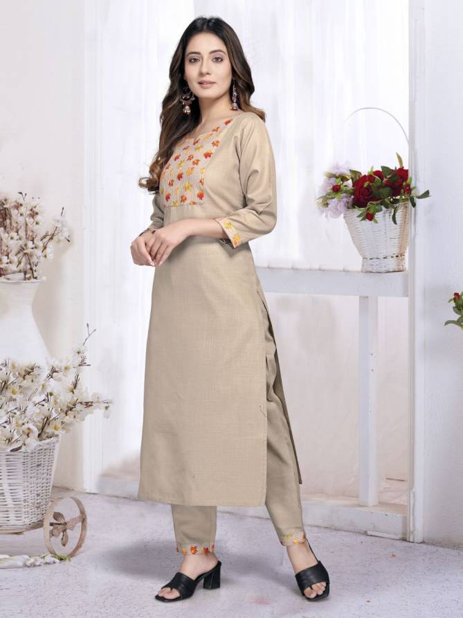 Gng 1112 Exclusive Fancy Ethnic Wear Cotton Kurti With Bottom Collection