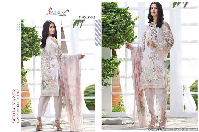 Sairoz Nazir Cotton Digital Printed Festive Wear Pakistani Salwar Kameez Collection
