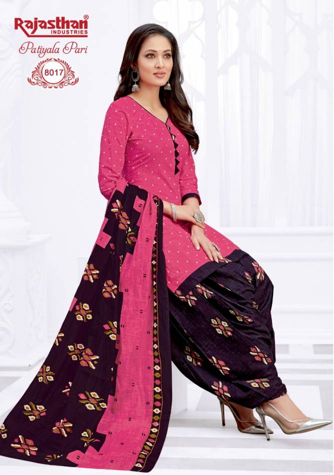 Rj Patiyala Pari 8 Latest Fancy Casual Wear Cotton Print Top Bottom And Dupatta Readymade Collection