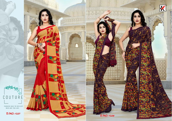 Garam Chai 102 Rennial Printed Designer Regular Wear Sarees Collection
