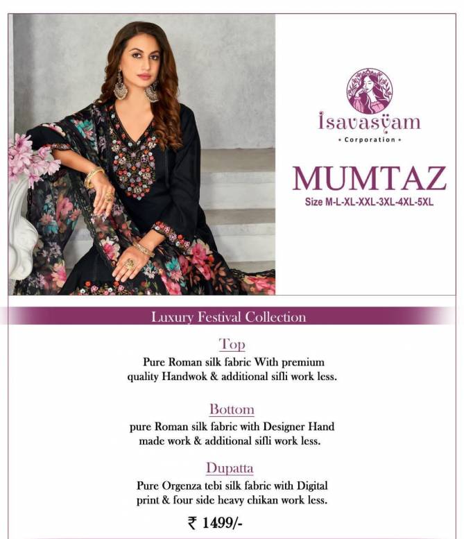 Mumtaz By Isavasyam Heavy Readymade Suits Catalog