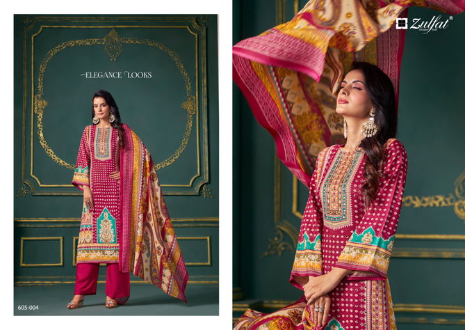 Tisha By Zulfat Fancy Printed Dress Material Suppliers In India