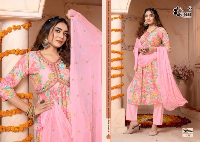 Libaas By Kinti Kurti WIth Bottom With Dupatta Catalog