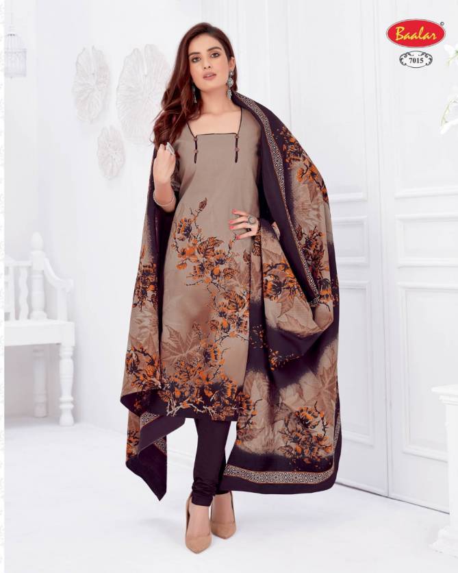 Baalar Zaara 7 New Collection Of Pure Cotton Printed Dress Material 
