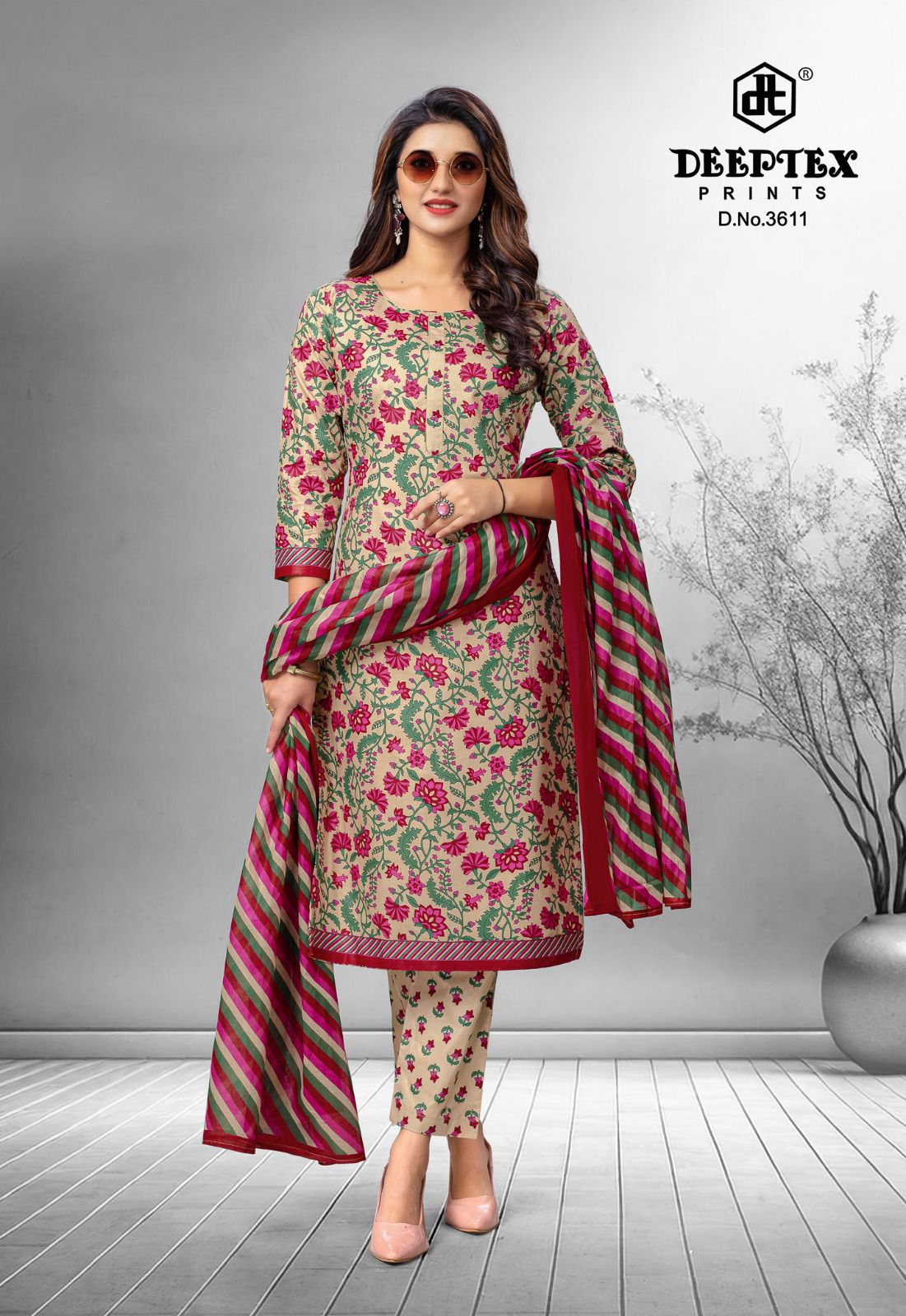 Deeptex Chief Guest Vol 36 Cotton Dress Material Exporters In India