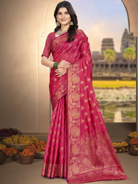 Shakuntala Vol 2 By Bunawat Silk Wedding Wear Saree Exporters In India