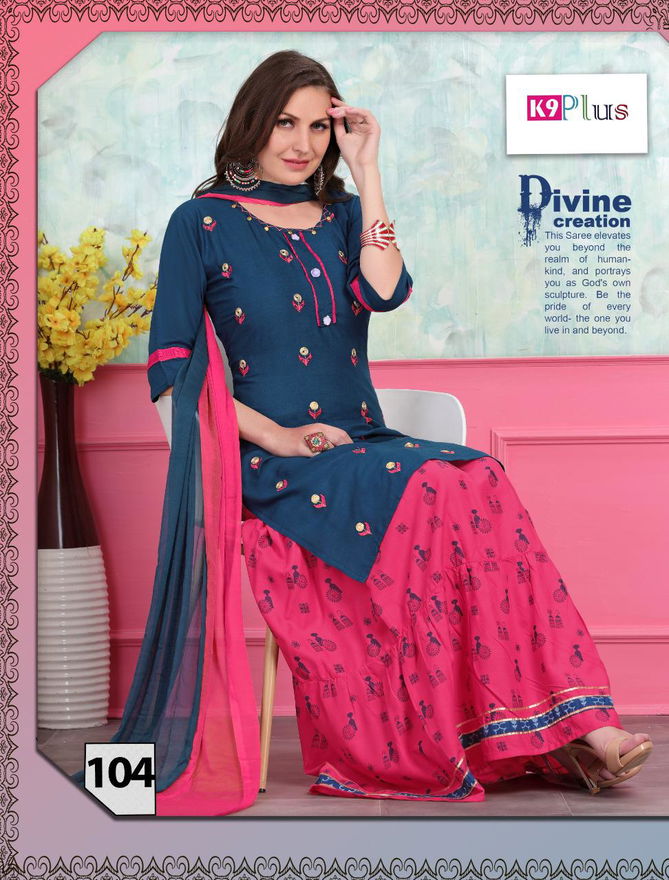 Trendy K9 Plus Simona Fancy Casual Festive Wear Designer Readymade Collection