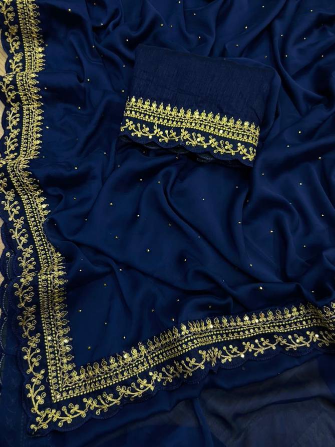 Aatrika 6 Latest Designer Party Wear Rangoli Silk Saree Collection