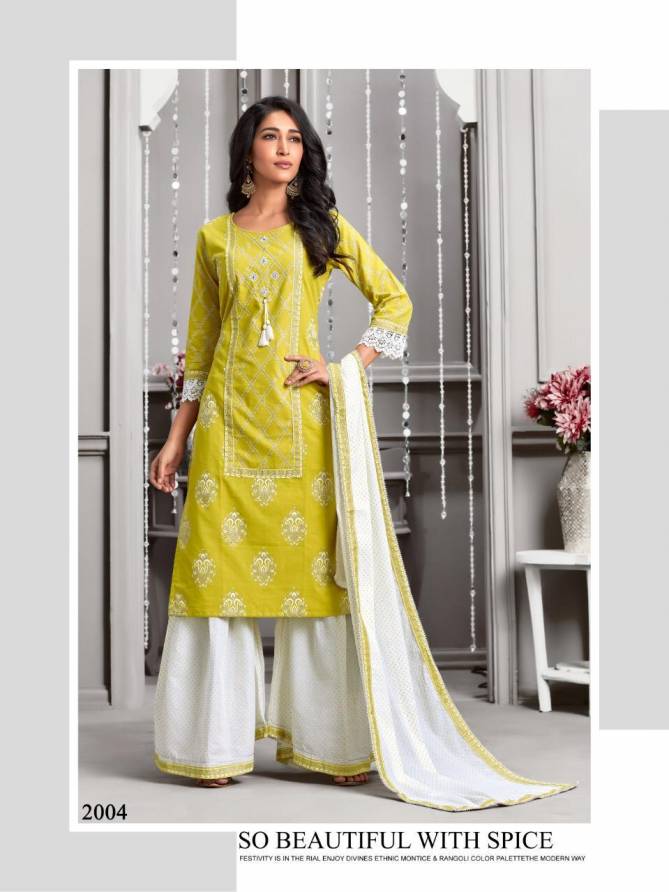 Kiana Crystal 2 Exclusive Casual Wear Readymade Rayon Salwar Suit Collection
